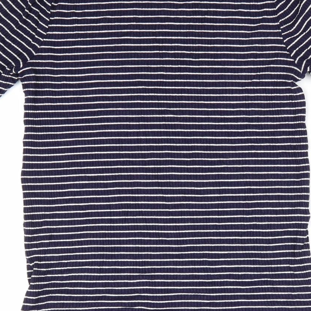 Florence and fred Womens Blue Striped  Pullover Jumper Size 6  - Blue & White Stripe