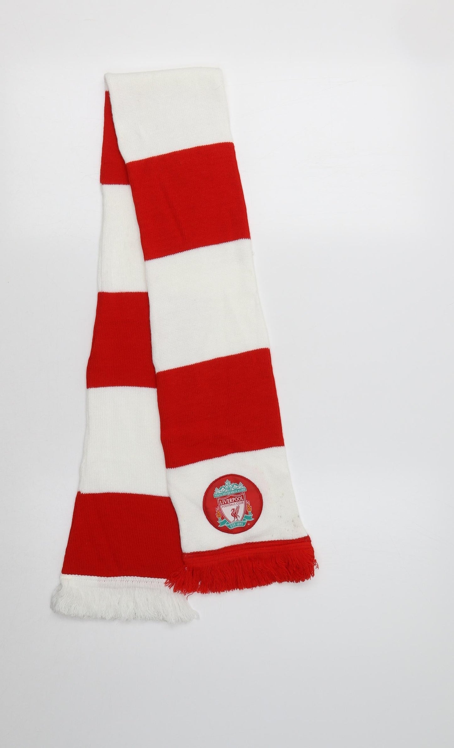 Preworn Football Scarf 56 in 8 in - Liverpool Football Club