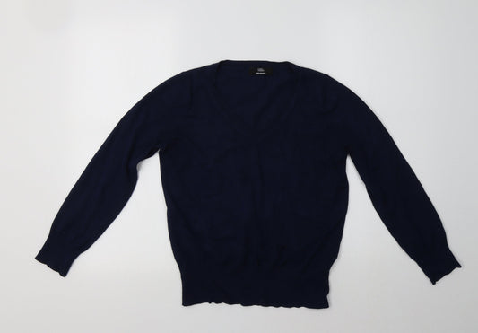 M&S Womens Blue   Pullover Jumper Size 12