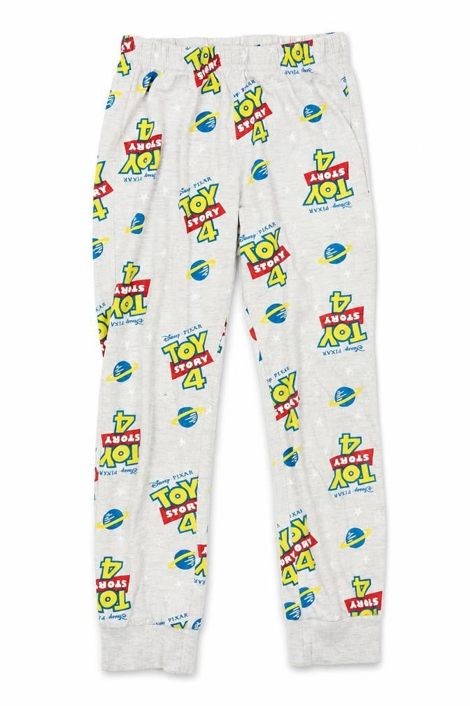 Preworn Boys Grey Spotted   Pyjama Pants Size 5 Years  - TOY STORY