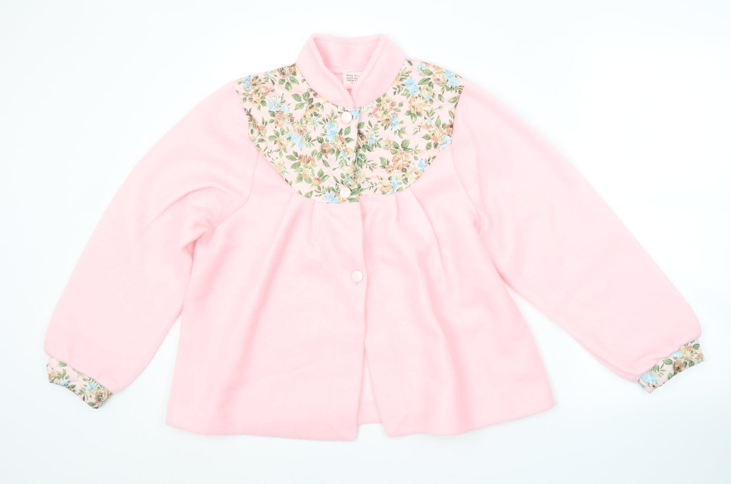 Preworn Womens Pink Floral  Jacket  Size 12