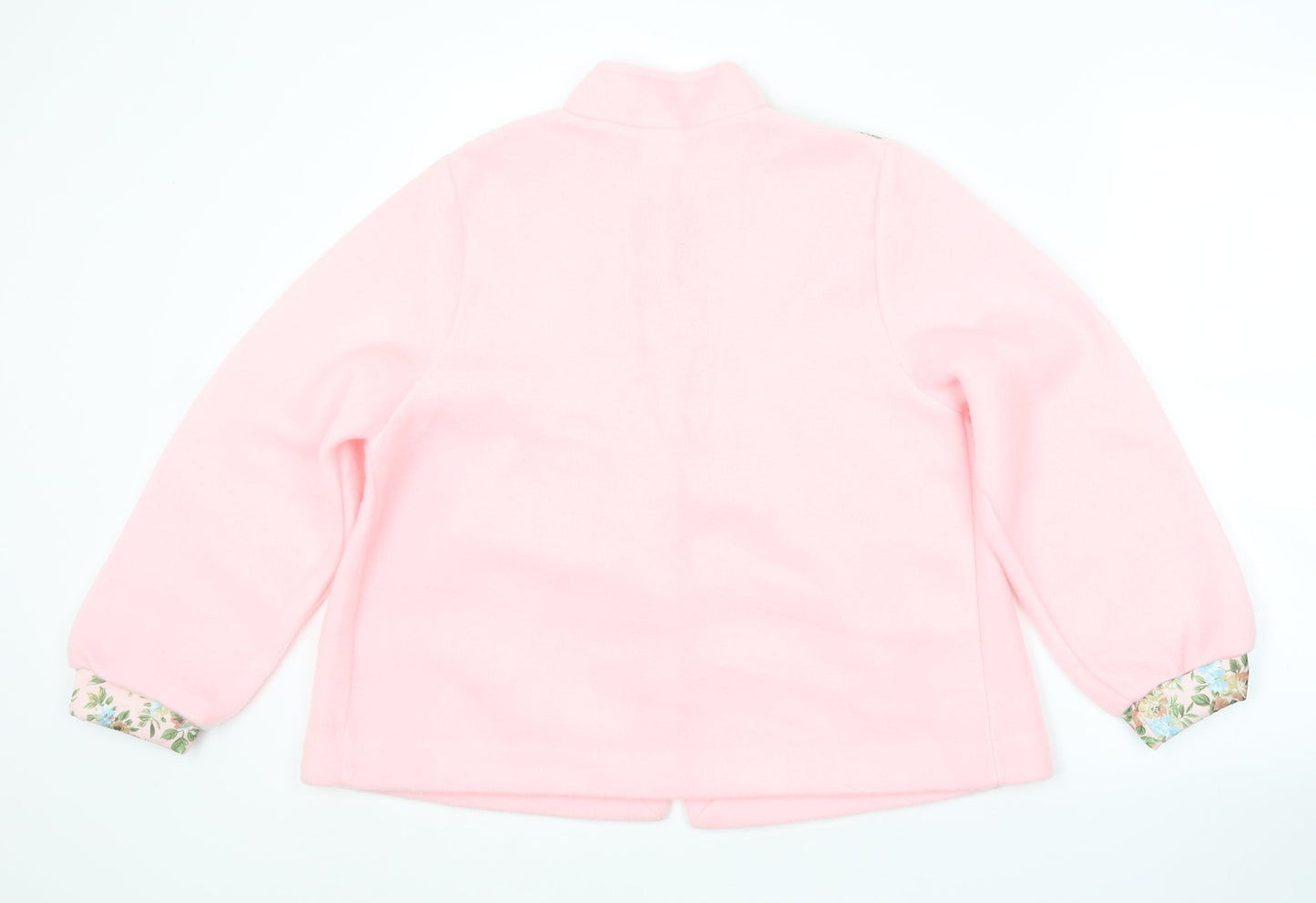 Preworn Womens Pink Floral  Jacket  Size 12