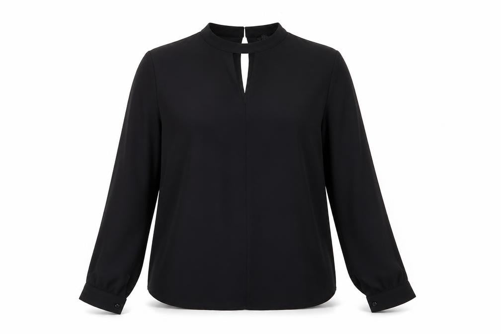Papaya Womens Black   Basic Blouse Size 14