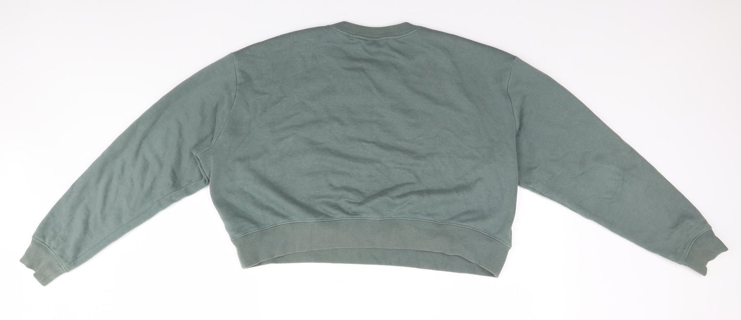 H&M Womens Green   Pullover Jumper Size 14