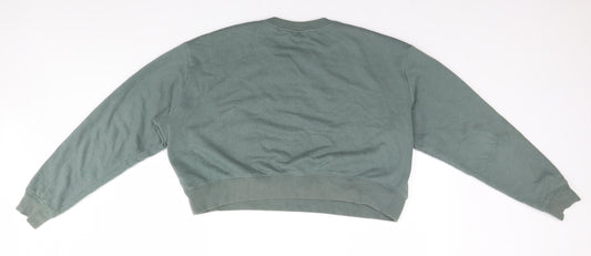 H&M Womens Green   Pullover Jumper Size 14