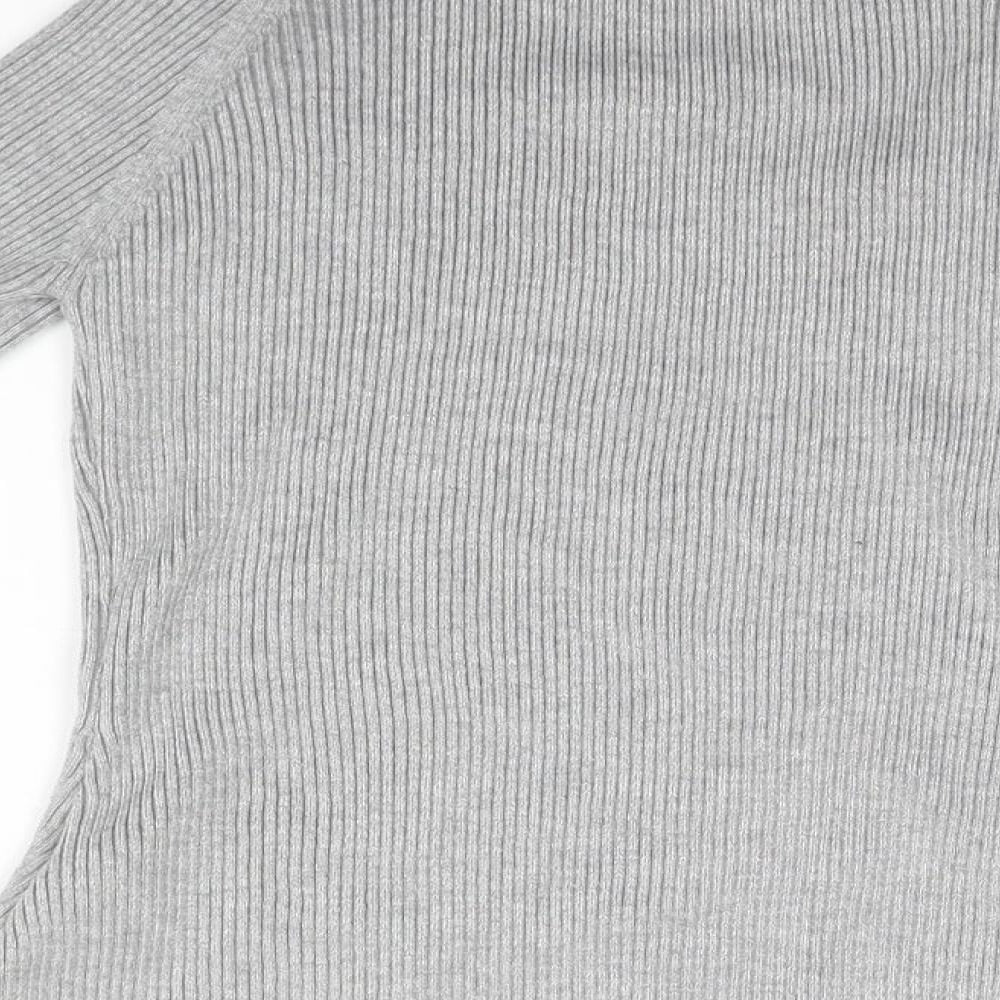 New Look Womens Grey   Pullover Jumper Size 10