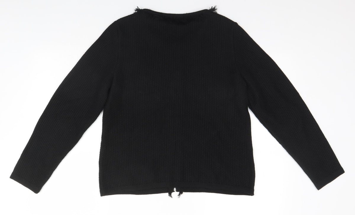 Rabe Womens Black   Cardigan Jumper Size 10