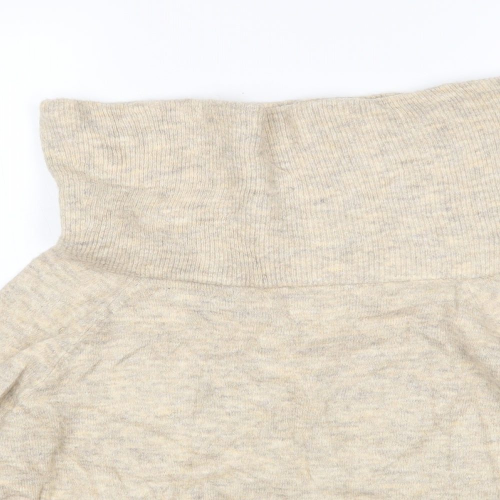 H&M Womens Beige   Pullover Jumper Size XS