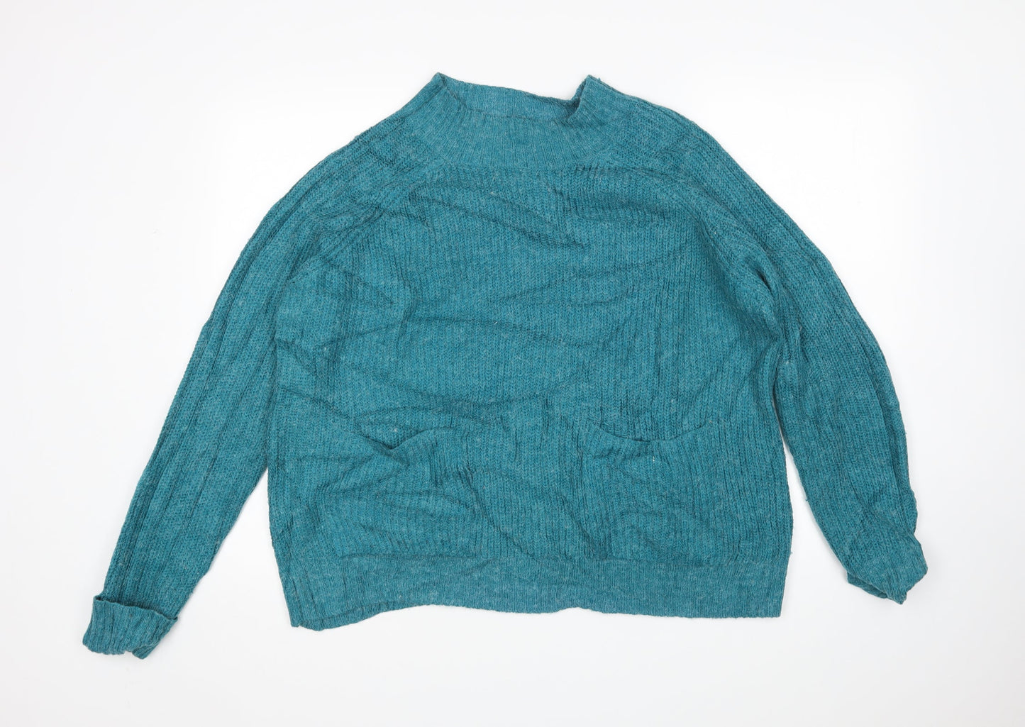 Papaya Womens Green   Pullover Jumper Size L
