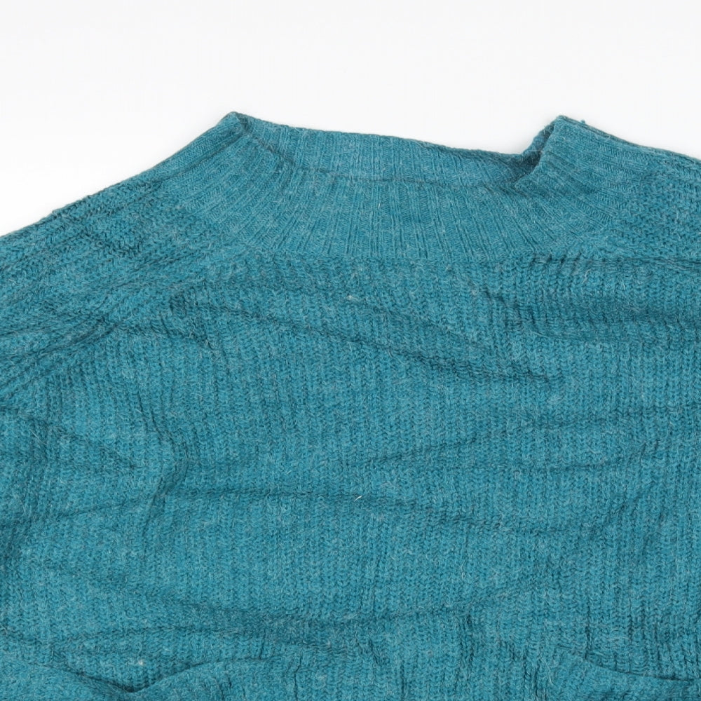 Papaya Womens Green   Pullover Jumper Size L