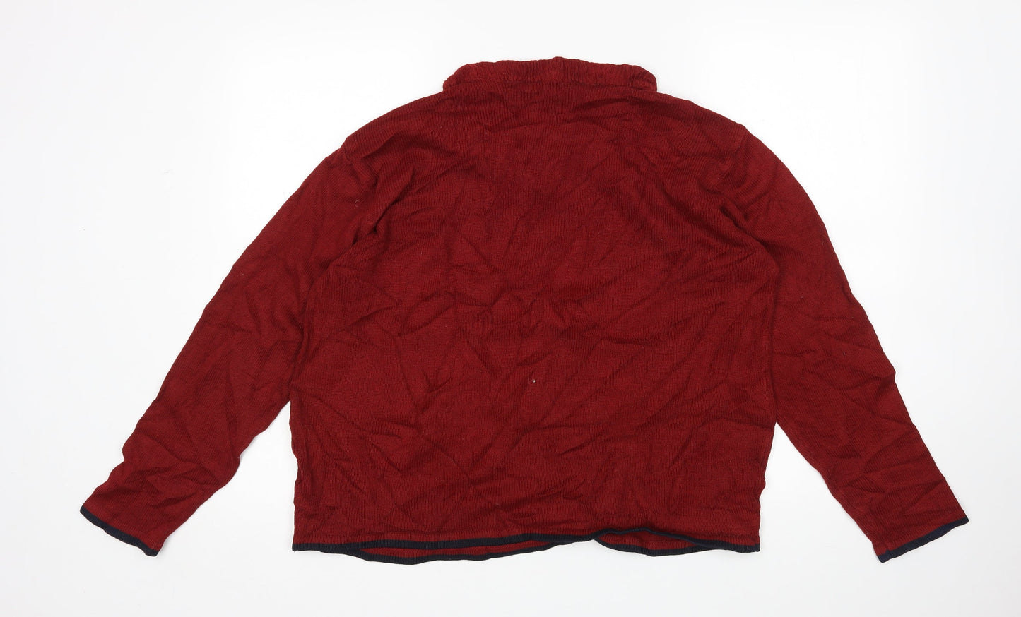Cutting Edge Womens Red   Pullover Jumper Size L