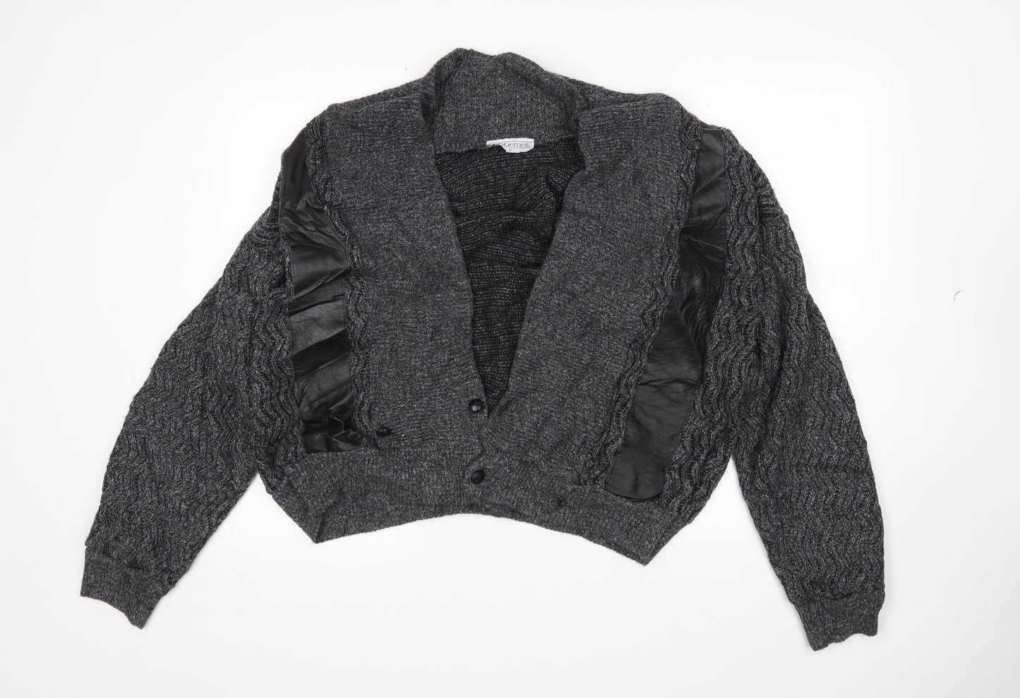 Preworn Womens Grey   Cardigan Jumper Size M