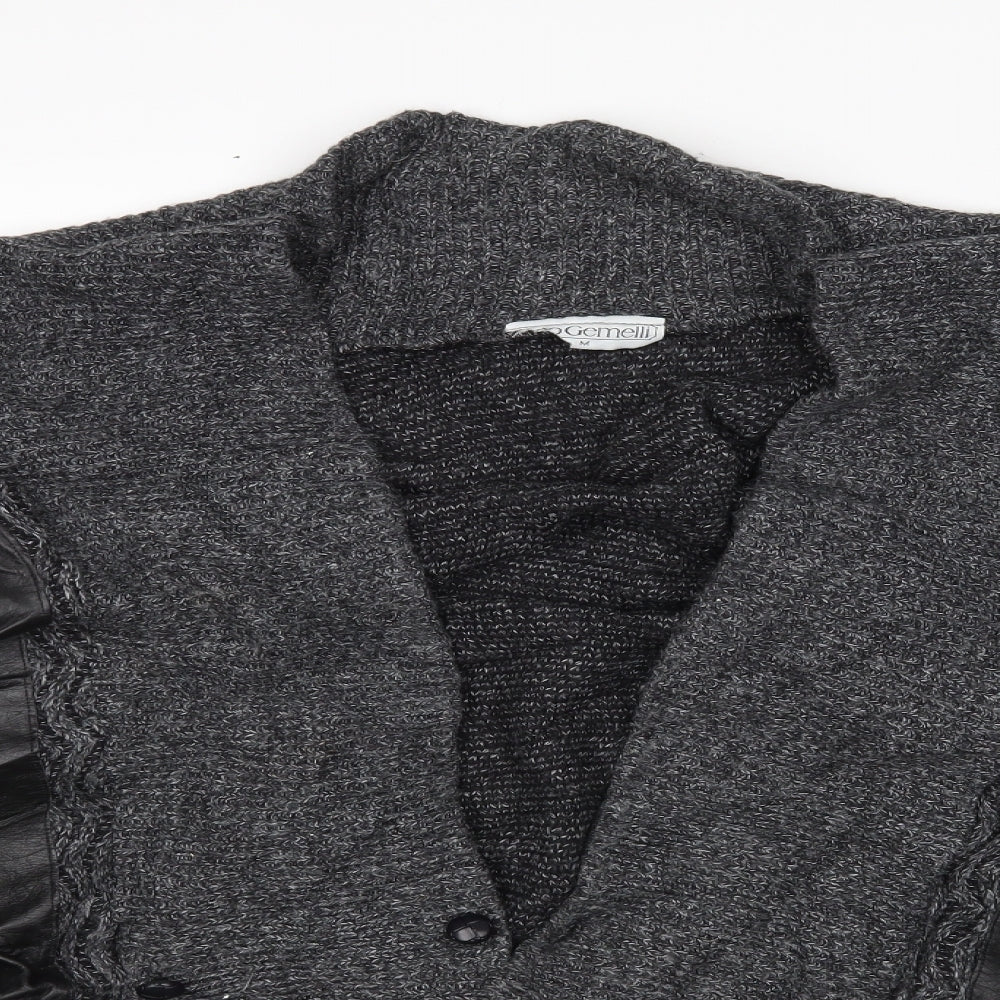 Preworn Womens Grey   Cardigan Jumper Size M