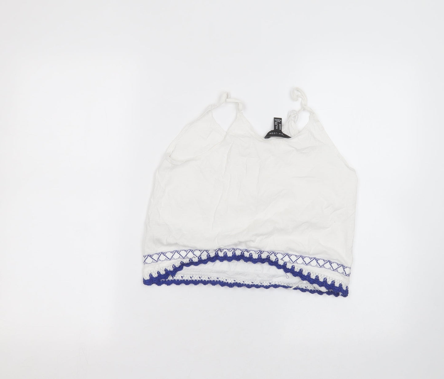 New Look Womens White   Basic T-Shirt Size 12