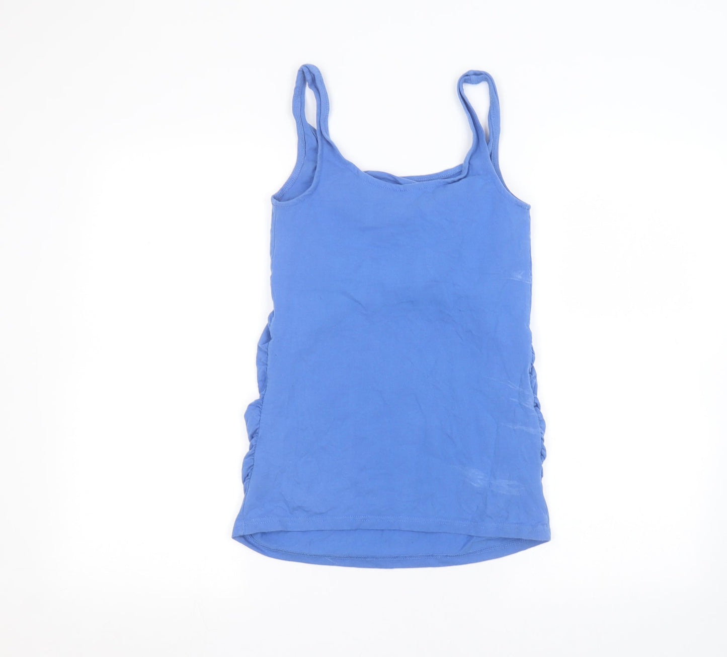 JoJo Maman Bébé Womens Blue   Basic Tank Size XS