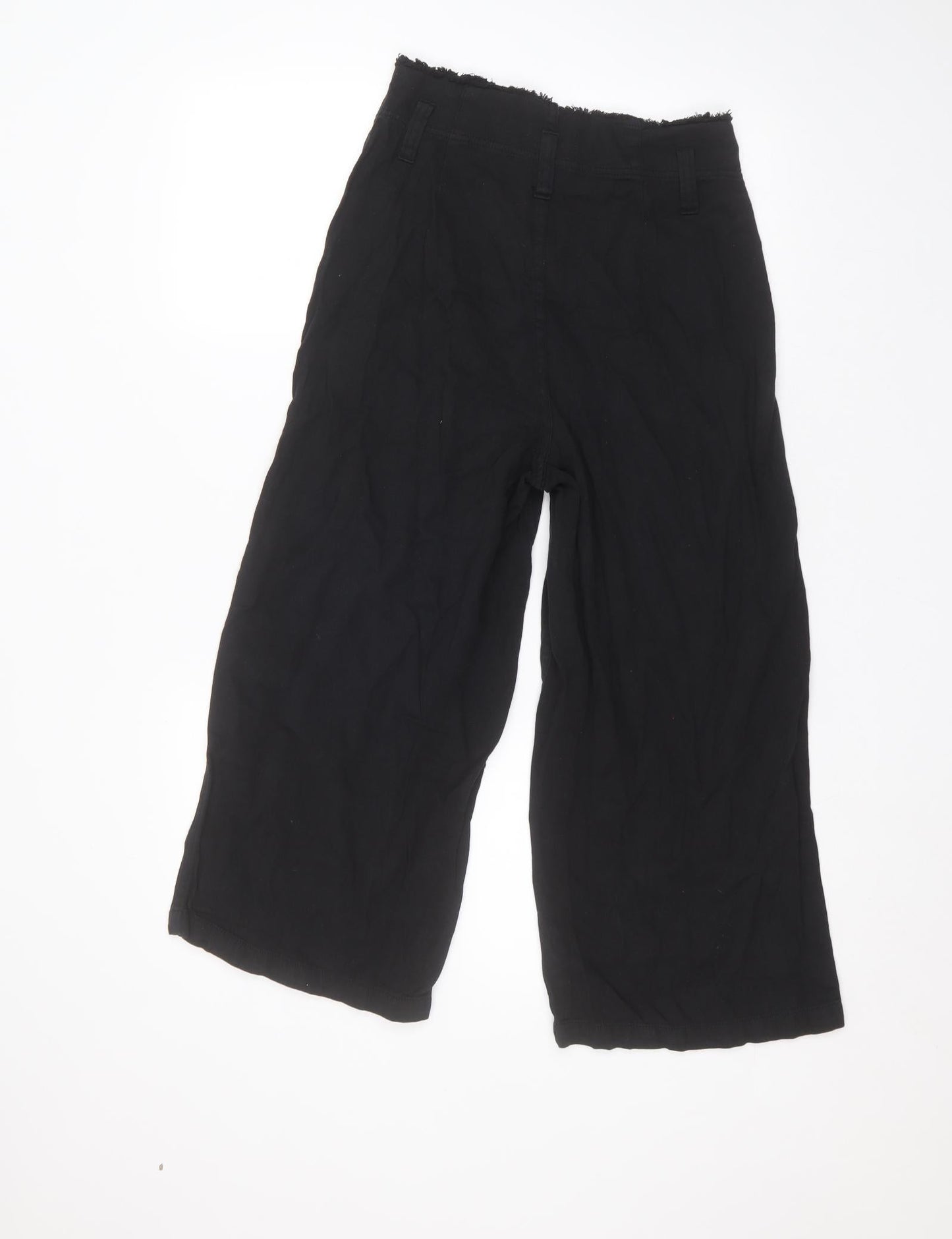 Topshop Womens Black   Trousers  Size 6 L22 in