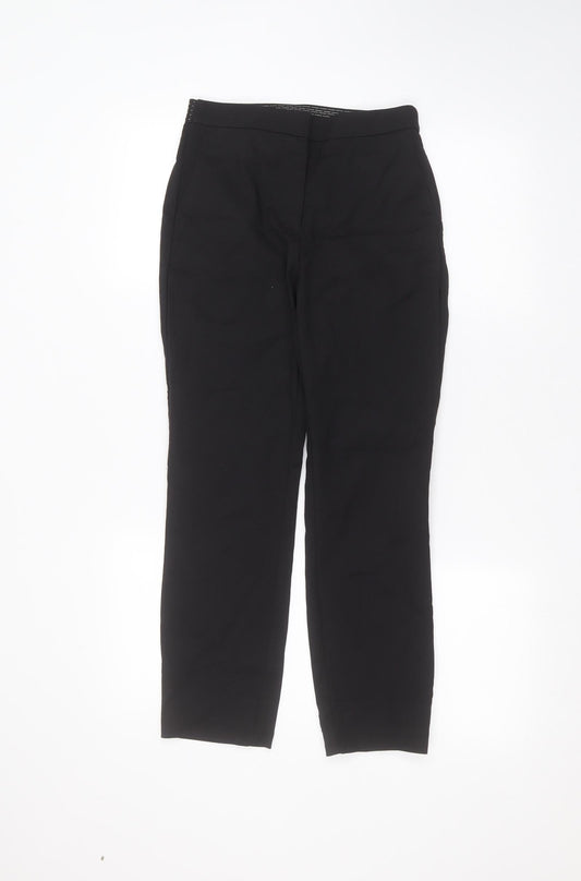 Zara Womens Black   Trousers  Size S L25 in