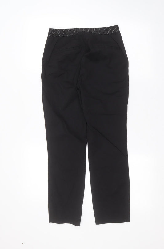 Zara Womens Black   Trousers  Size S L25 in