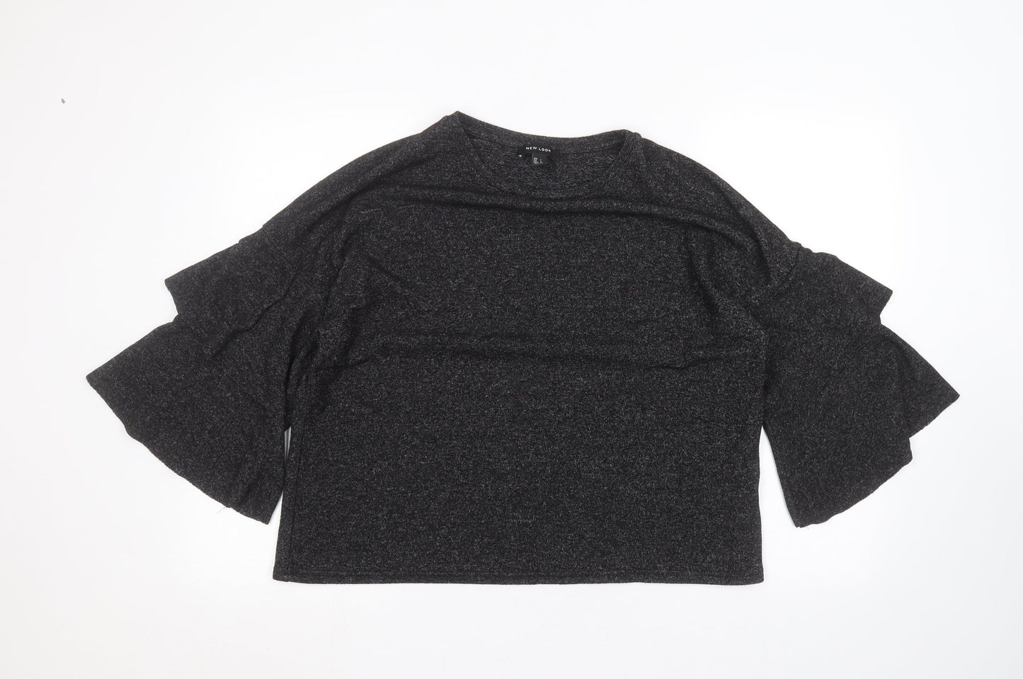 New Look Womens Black   Pullover Jumper Size L