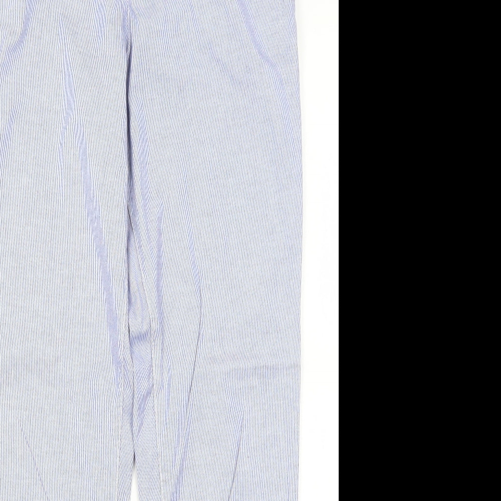 H&M Womens Blue   Trousers  Size 10 L29.5 in