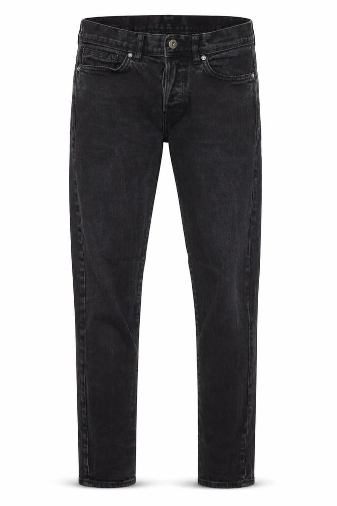 H&M Mens Black  Cotton Skinny Jeans Size 30 in L27 in Regular