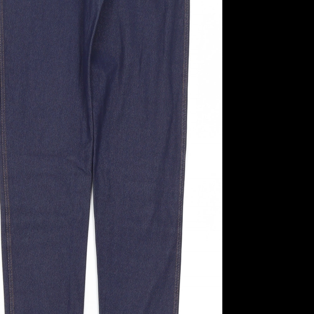 Original Essentials Womens Blue  Polyester Jegging Jeans Size M L25.5 in Regular