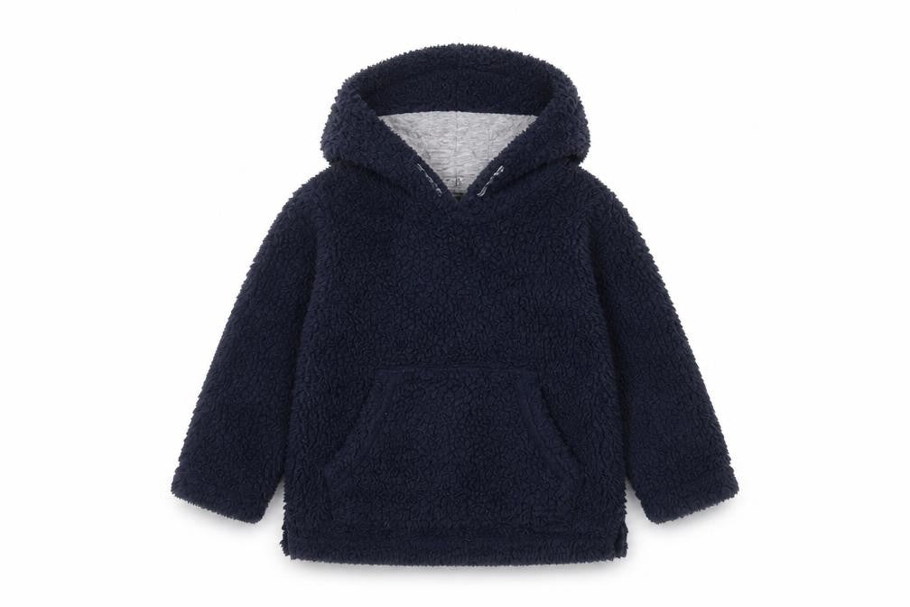F&F Boys Blue  Polyester Pullover Hoodie Size 2-3 Years