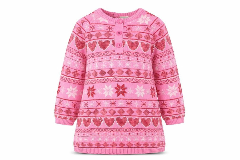 TU Baby Pink  Cotton Pullover Jumper Size 3-6 Months