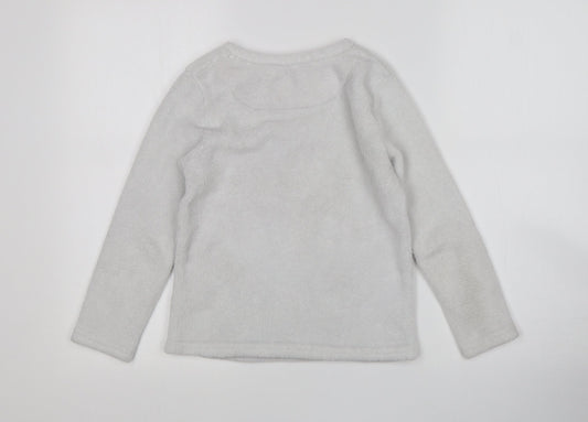 Love Sleep Girls White  Polyester Top Pyjama Top Size 8-9 Years   - princess