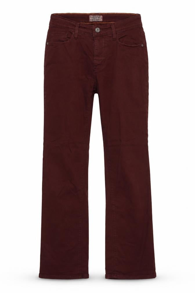 Mac Jeans Womens Purple  Cotton Bootcut Jeans Size 10 L30 in Regular