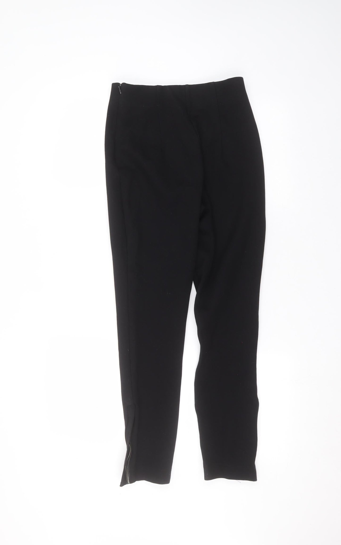 ASOS Womens Black  Viscose Trousers  Size 8 L26 in Regular