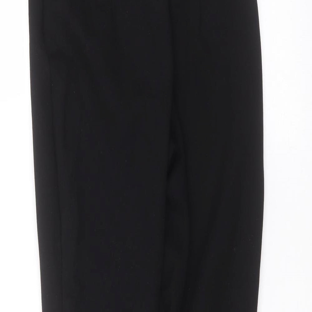 ASOS Womens Black  Viscose Trousers  Size 8 L26 in Regular