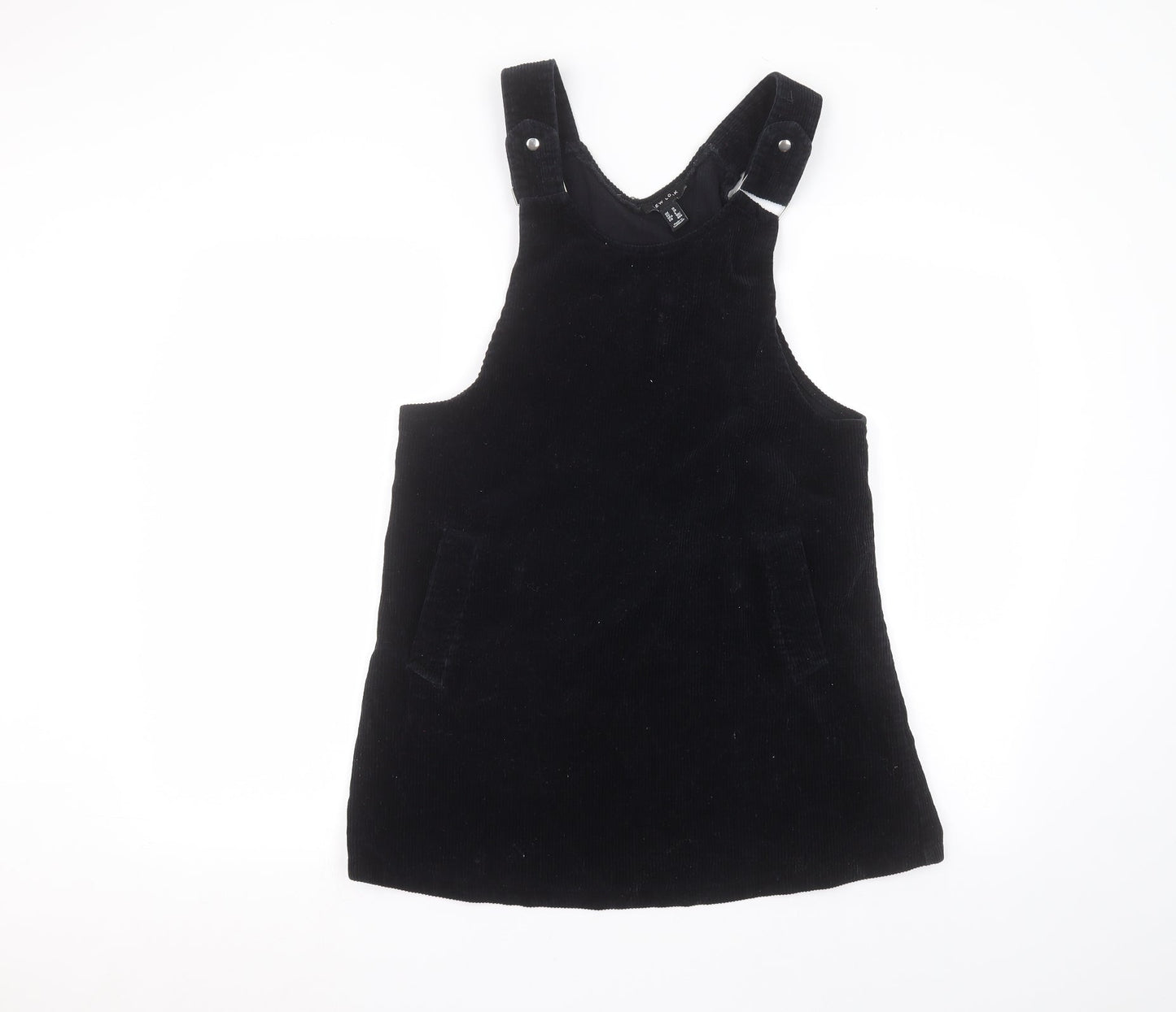 New Look Womens Blue  Cotton A-Line  Size 10 Round Neck