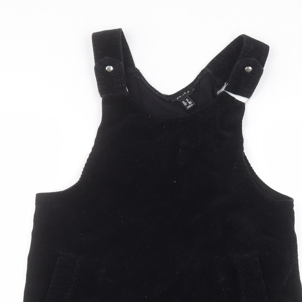 New Look Womens Blue  Cotton A-Line  Size 10 Round Neck