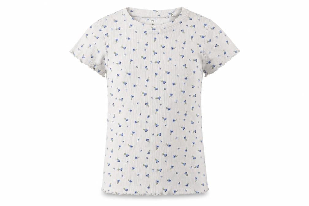 NEXT Girls White  Cotton Basic T-Shirt Size 9 Years Round Neck