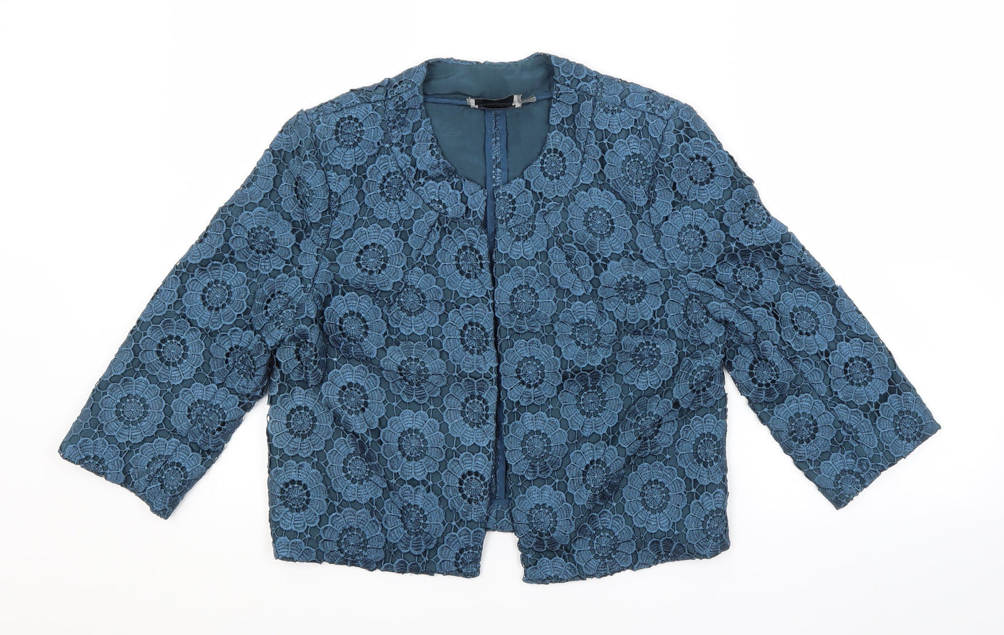 ASOS Womens Blue Floral  Jacket  Size 6