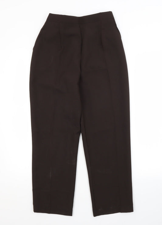 Preworn Womens Brown   Trousers  Size 10 L26 in Regular