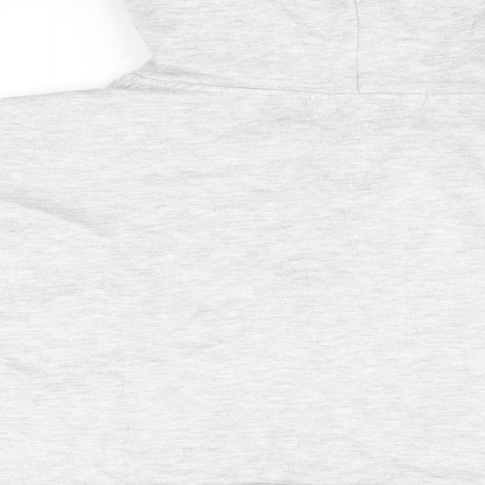 Primark Womens Grey  Polyester Pullover Hoodie Size 14