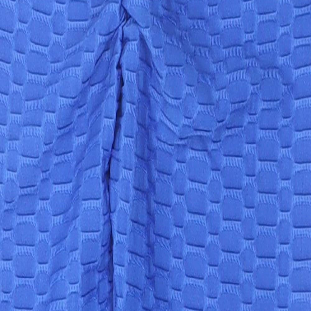 Preworn Womens Blue  Cotton Trousers  Size M L23 in Regular