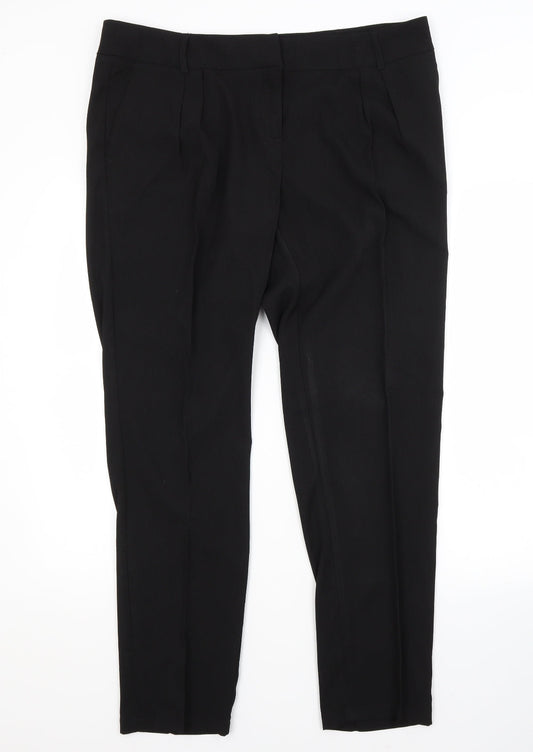 TOP SECRET Womens Black   Trousers  Size 16 L30 in Regular