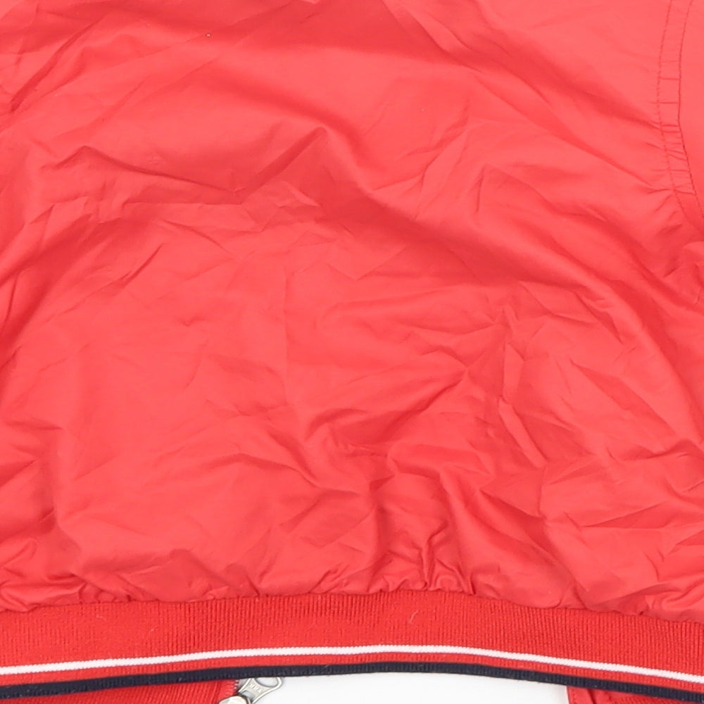 Timberland Boys Red Striped  Jacket  Size 2 Years