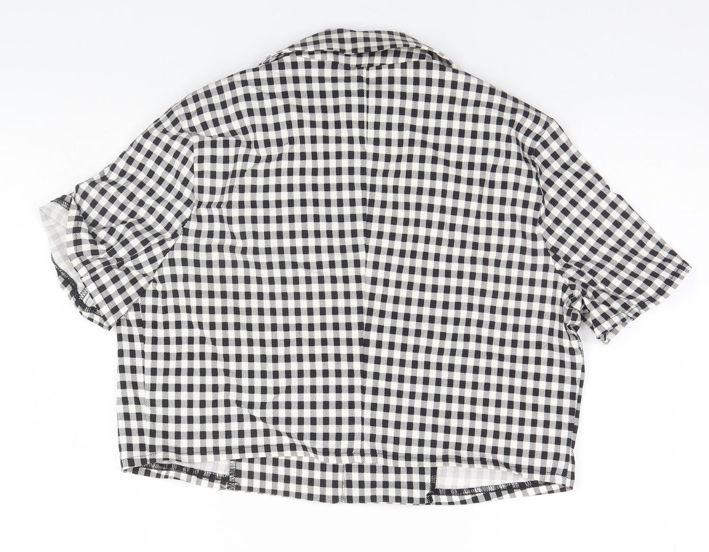 Primark Womens White Check  Jacket  Size 10