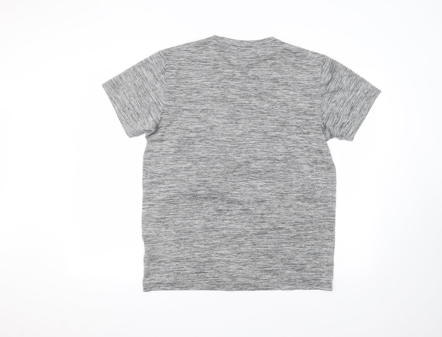 Stadium Mens Grey  Polyester  T-Shirt Size L Round Neck