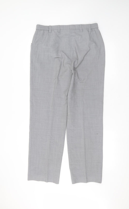 wichele Womens Grey  Polyester Trousers  Size 16 L28 in Regular