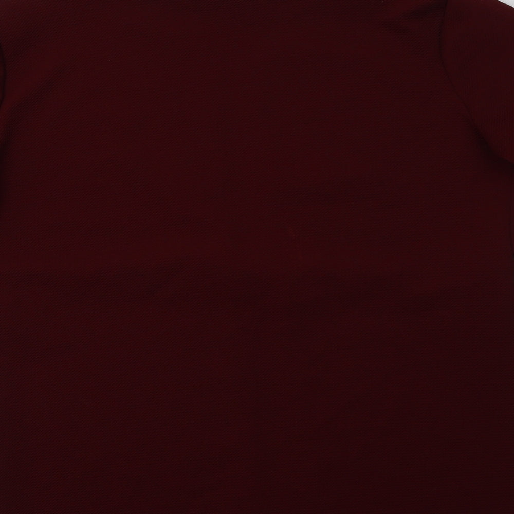 Blue Inc Womens Red   Overcoat Blazer Size 12