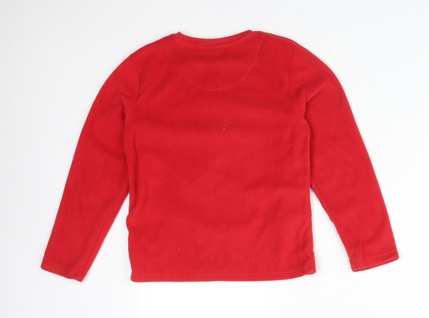 Primark Boys Red Solid Polyester  Pyjama Top Size 8-9 Years   - IRON MAN