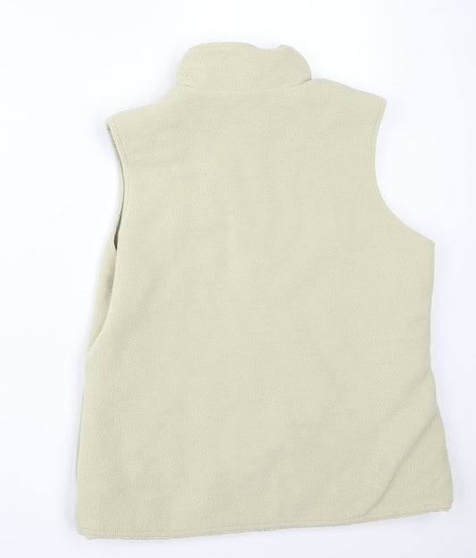 Debenhams Womens Green   Gilet Jacket Size 10