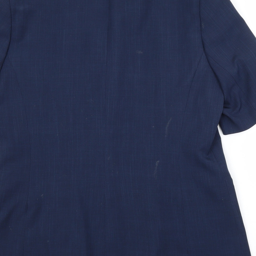 Bonmarché Womens Blue   Jacket Blazer Size 14