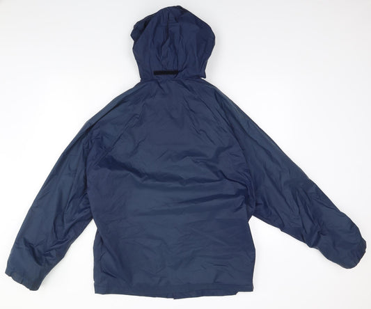 Marks and Spencer Mens Blue   Rain Coat Coat Size S
