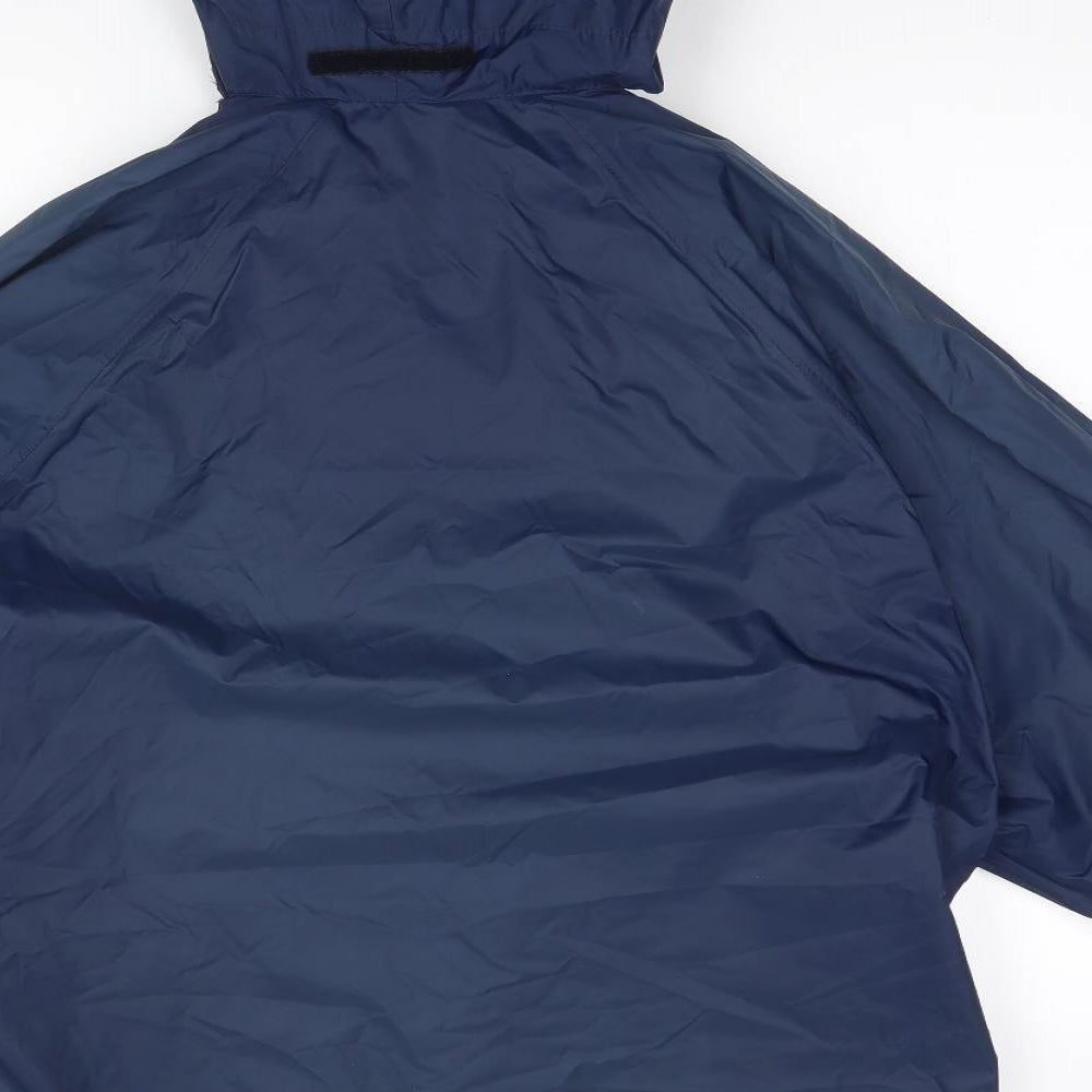 Marks and Spencer Mens Blue   Rain Coat Coat Size S